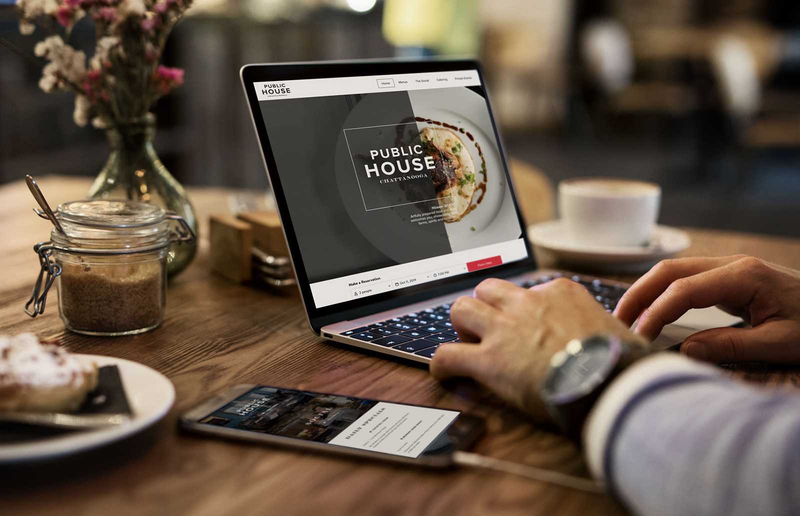 Hands typing on keyboard