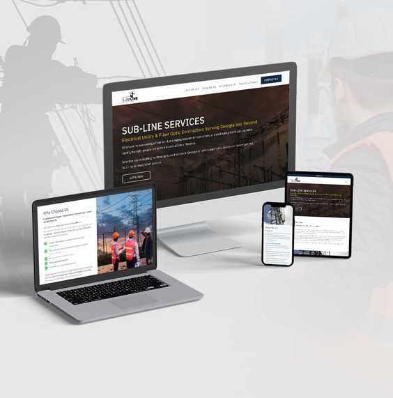 Subline Services Landing Page